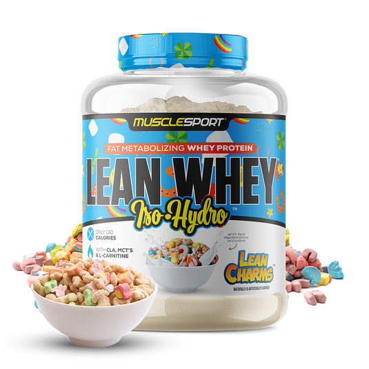 MuscleSport Lean Whey Iso-Hydro 5 lb - Lean Charms