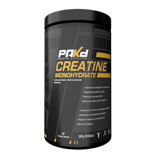 PAK'D Creatine Monohydrate 300 g