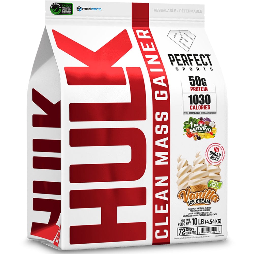 Perfect Sports Hulk Mass Gainer Vanilla Ice Cream