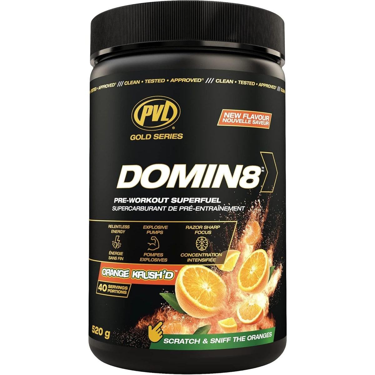 PVL DOMIN8 Orange Krush'd
