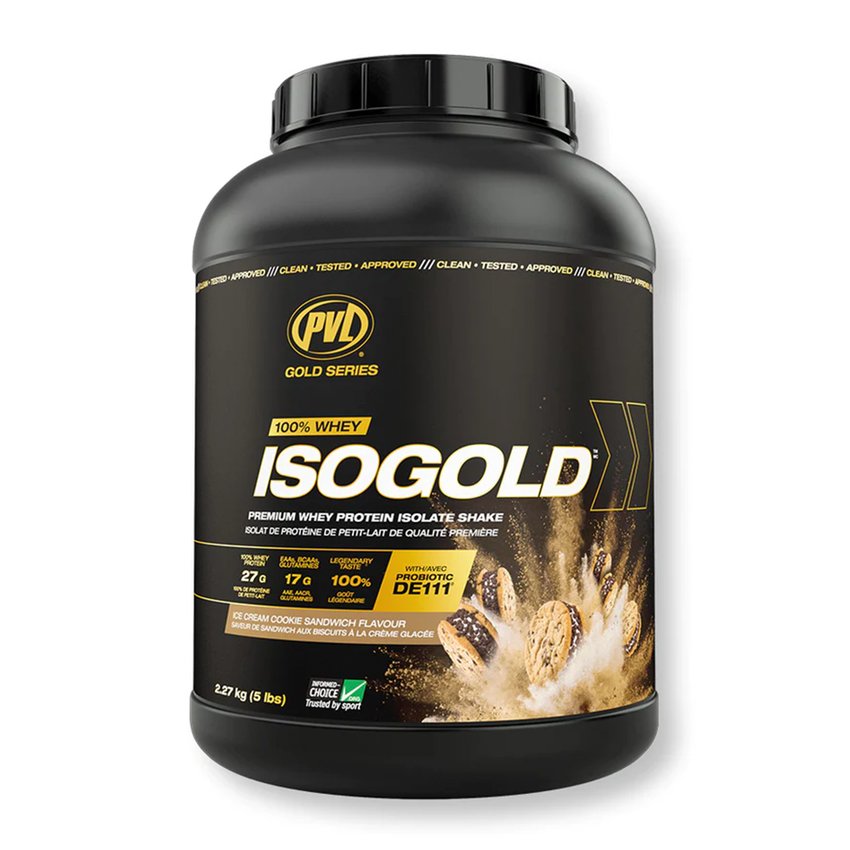 PVL IsoGold 5 lb Ice Cream Cookie Sandwich