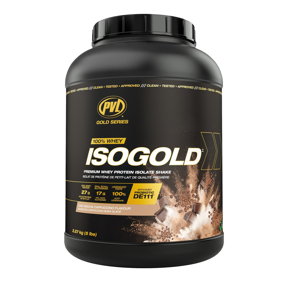PVL IsoGold 5 lb Iced Mocha Cappuccino