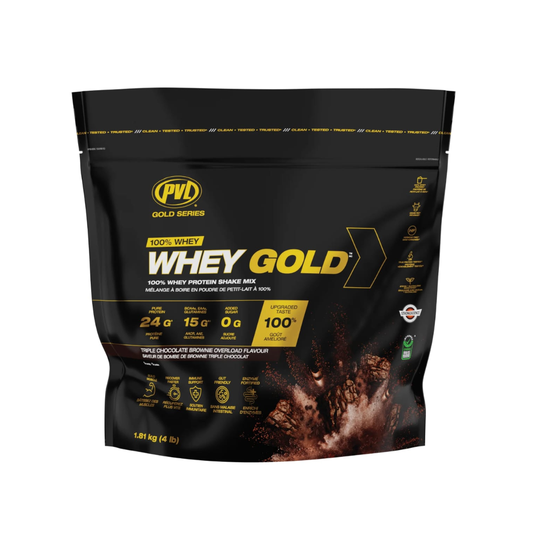 PVL Whey Gold Triple Chocolate Brownie Overload