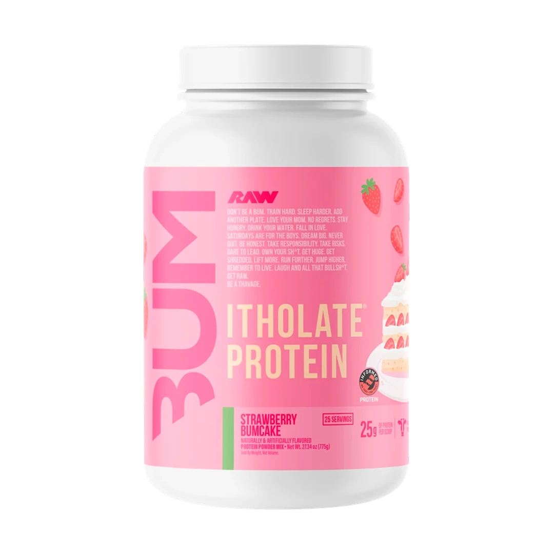 RAW Nutrition CBUM Itholate Protein - 1.7 lb - Strawberry Bumcake