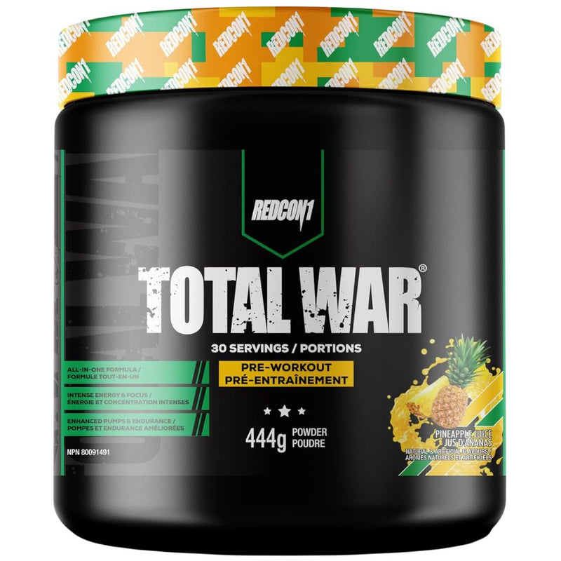REDCON1 Total War Pre-Workout – Pineapple Juice