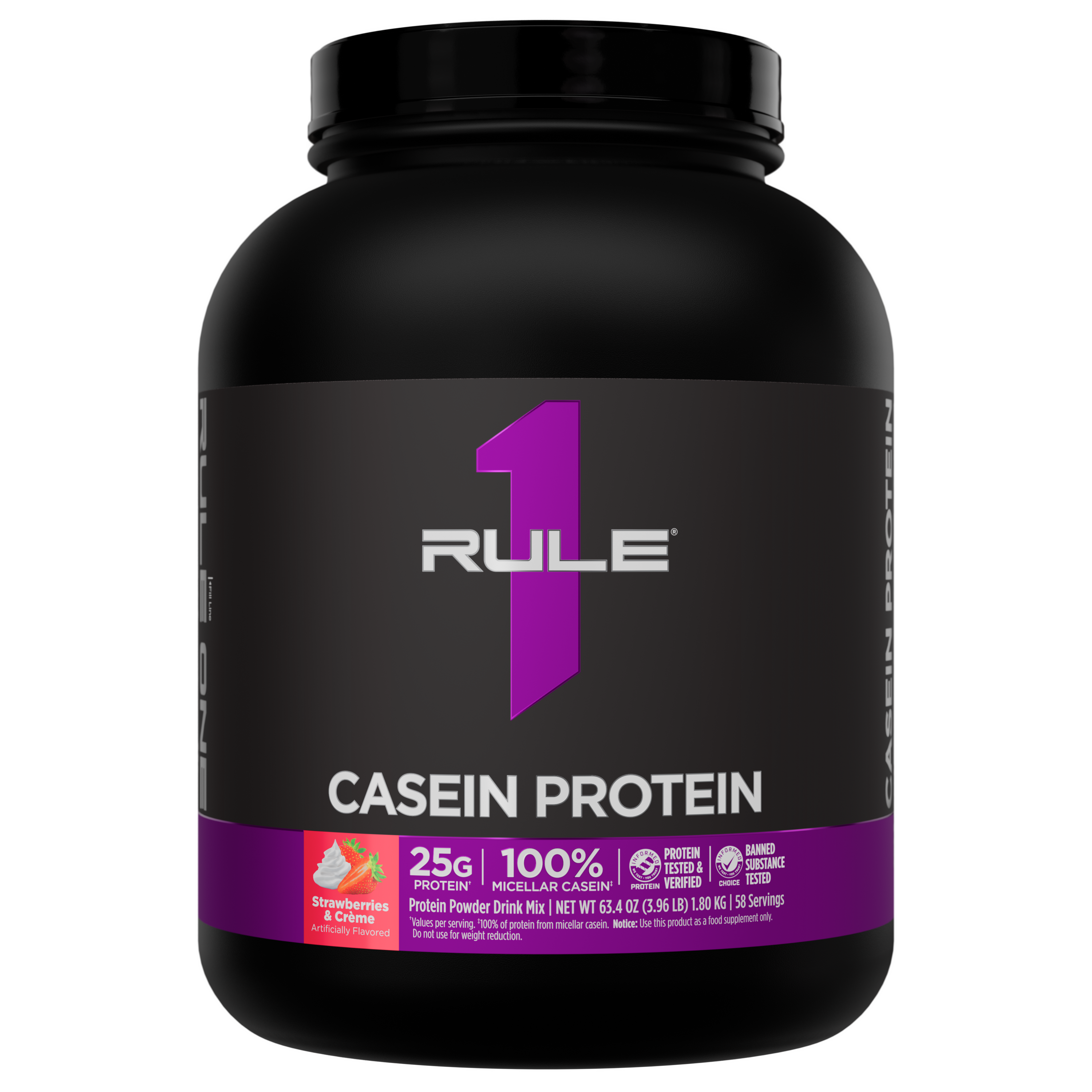 Rule 1 Casein - Strawberries & Creme