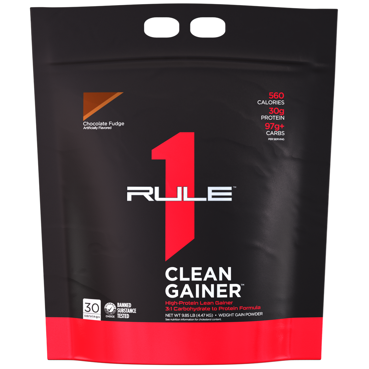 Rule 1 Clean Gainer - Chocolate Fudge