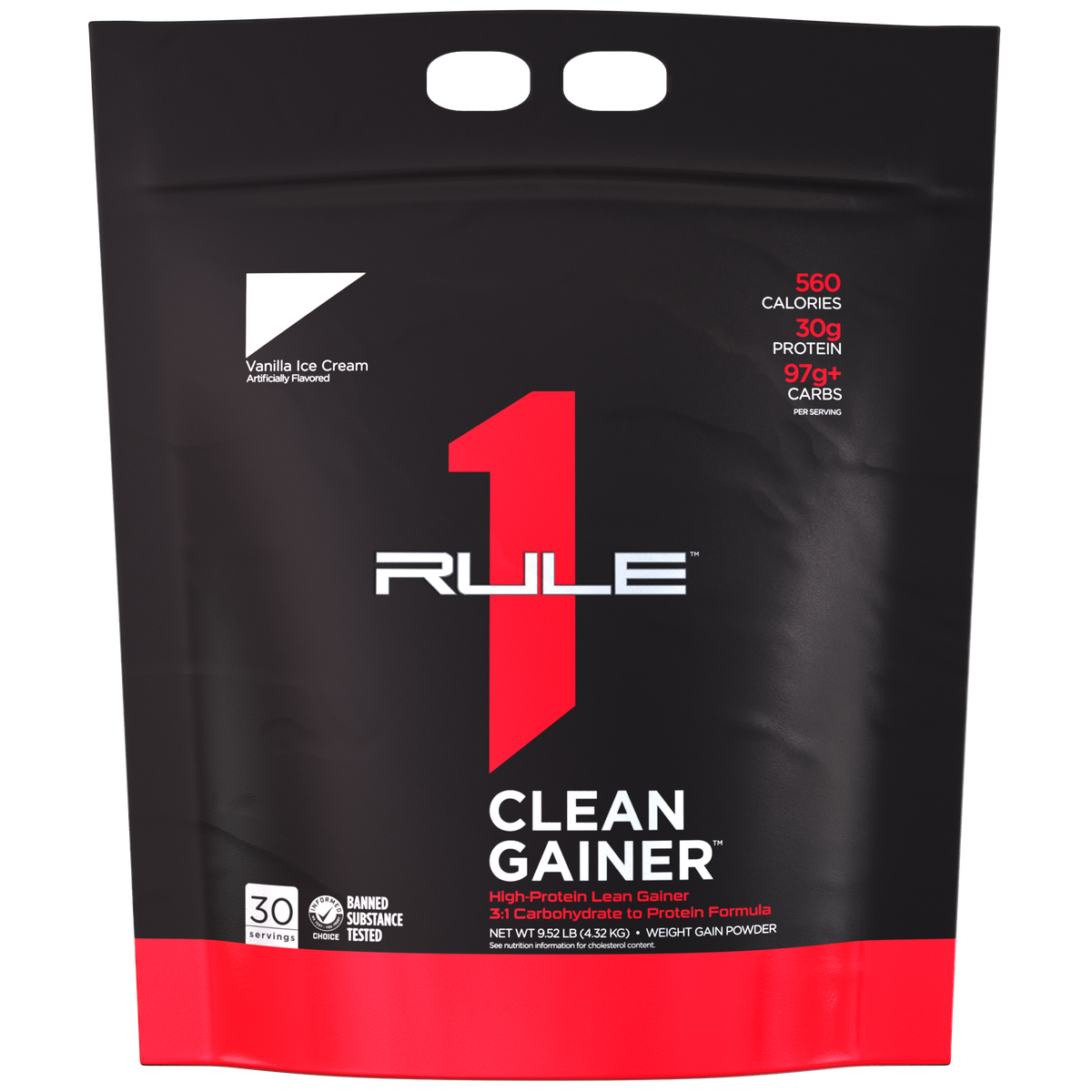 Rule 1 Clean Gainer - Vanilla Ice Cream