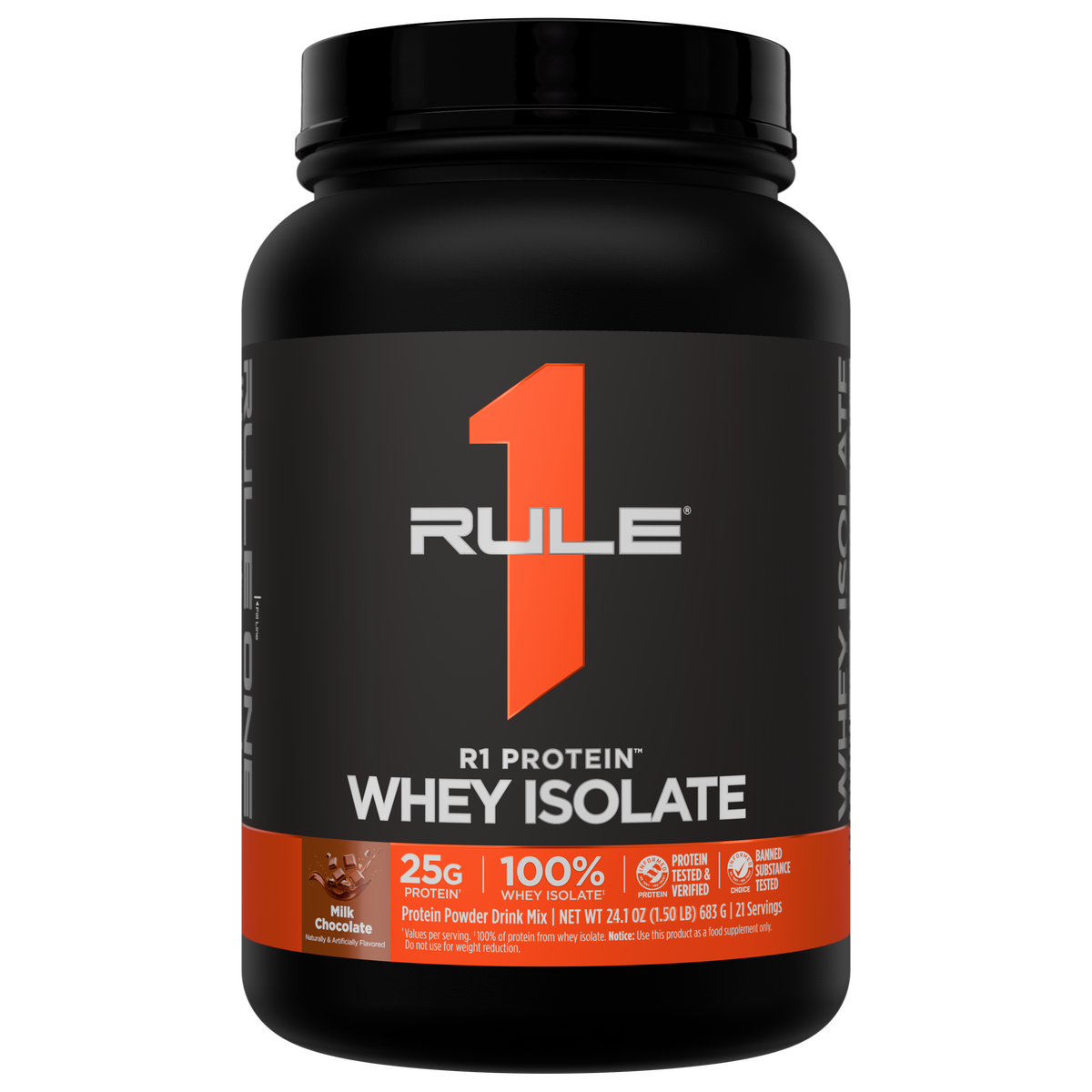 Rule 1 R1 Protein Isolate - 2 lb - Milk Chocolate
