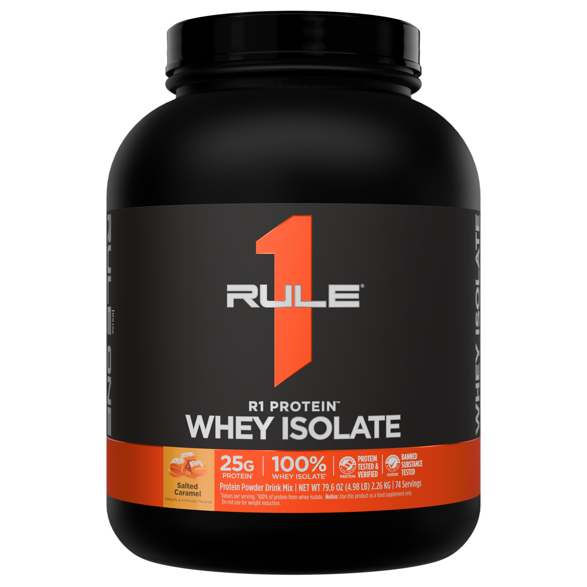 Rule1 5 Lb - Salted Caramel