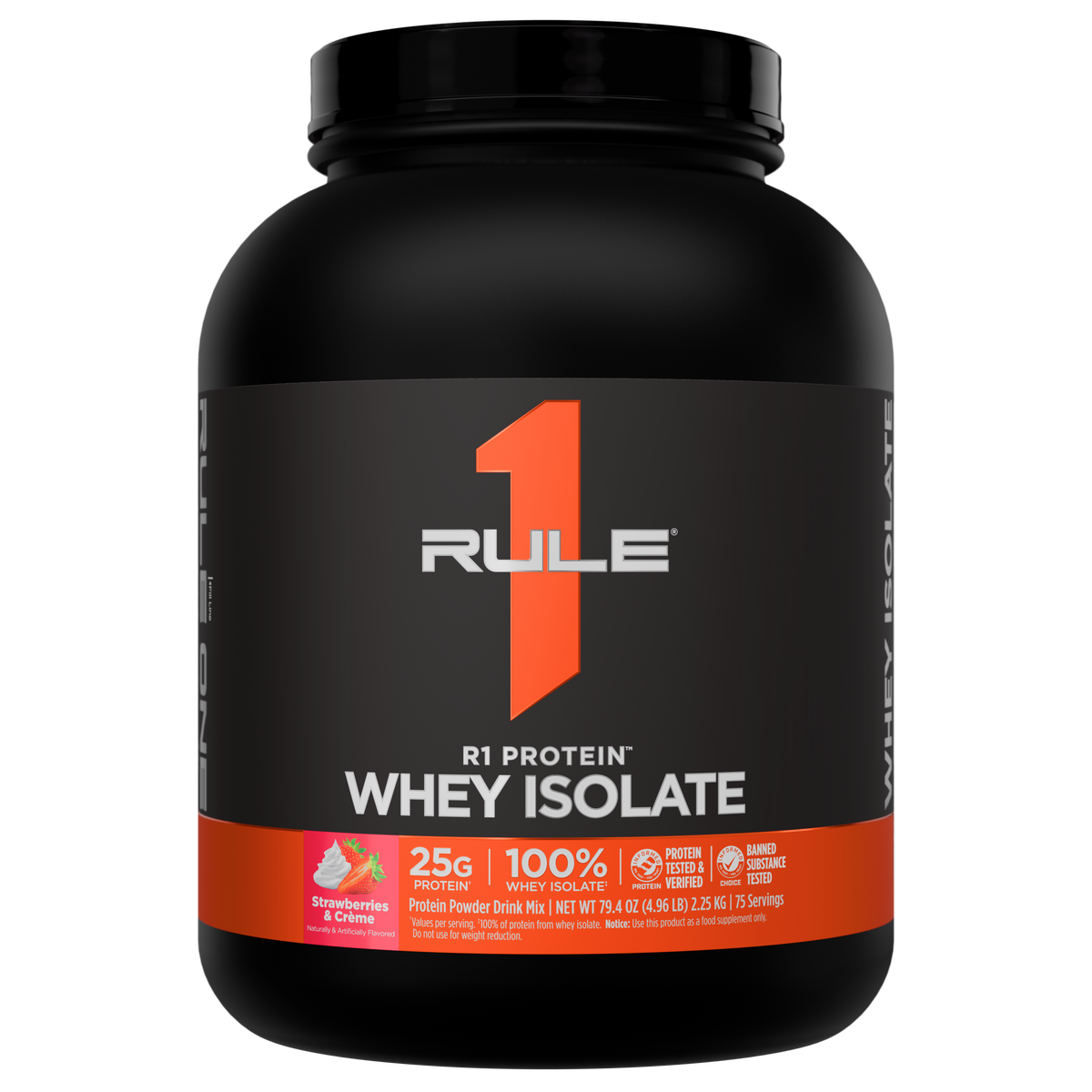 Rule1 5 Lb - Strawberries & Creme