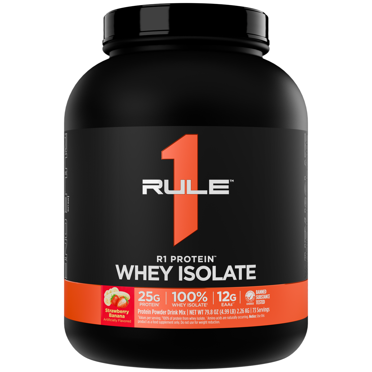 Rule1 5 Lb - Strawberry Banana