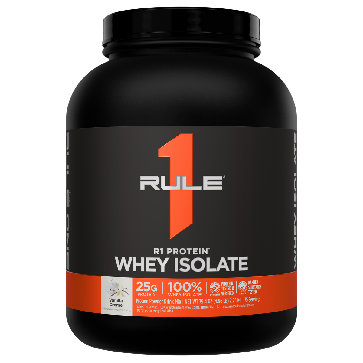 Rule1 5 Lb - Vanilla Creme