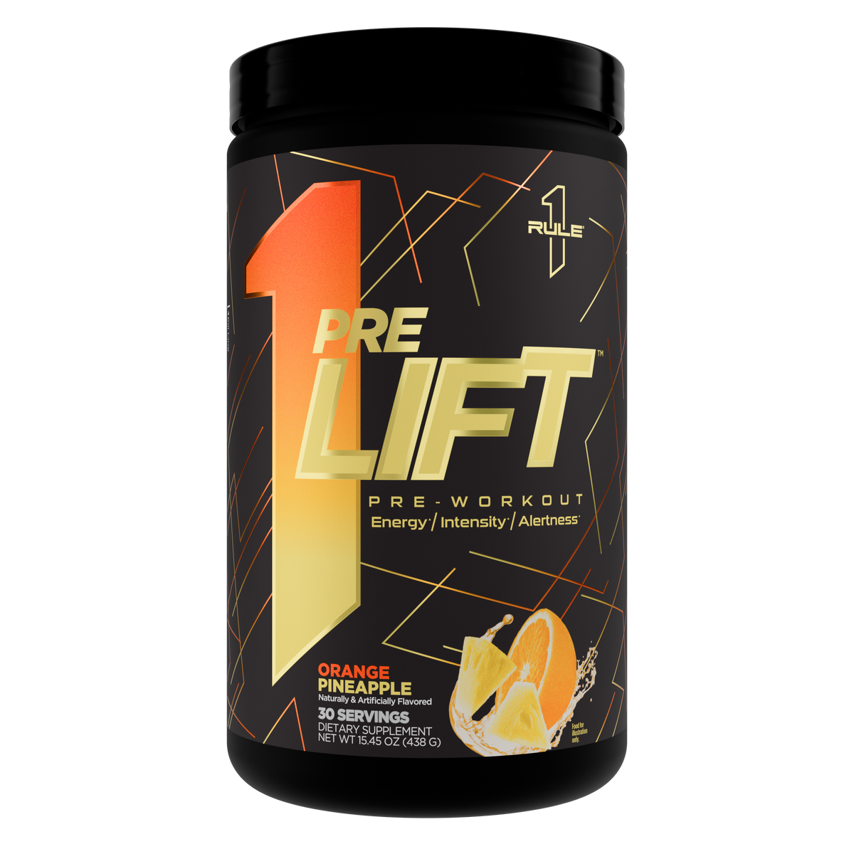 Rule 1 PreLift Pre-Workout - Orange Pineapple