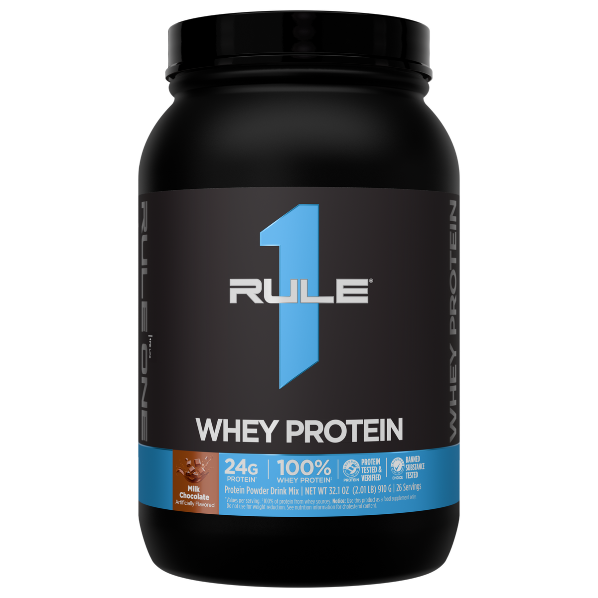 Rule 1 R1 Whey Blend - 2 lb - Milk Chocolate