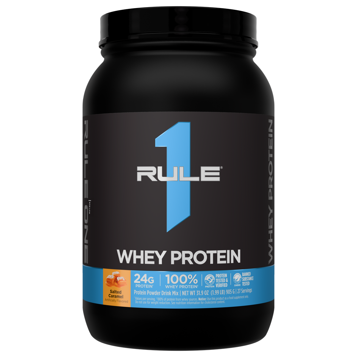 Rule 1 R1 Whey Blend - 2 lb - Salted Caramel