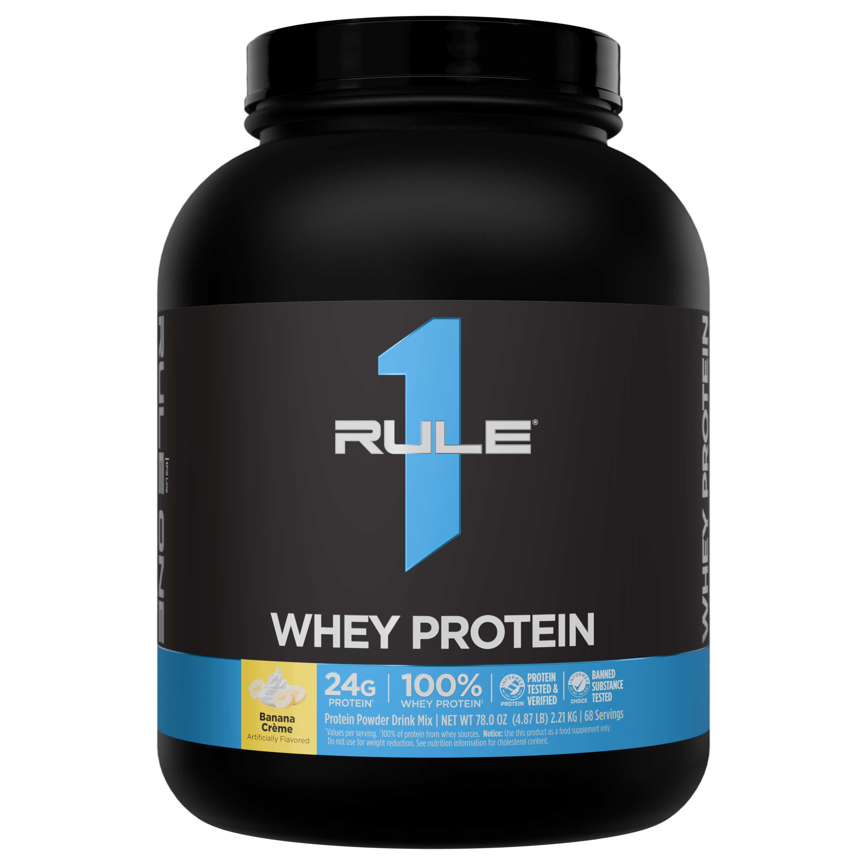 Rule 1 R1 Whey Blend - 5 lb - Banana Creme