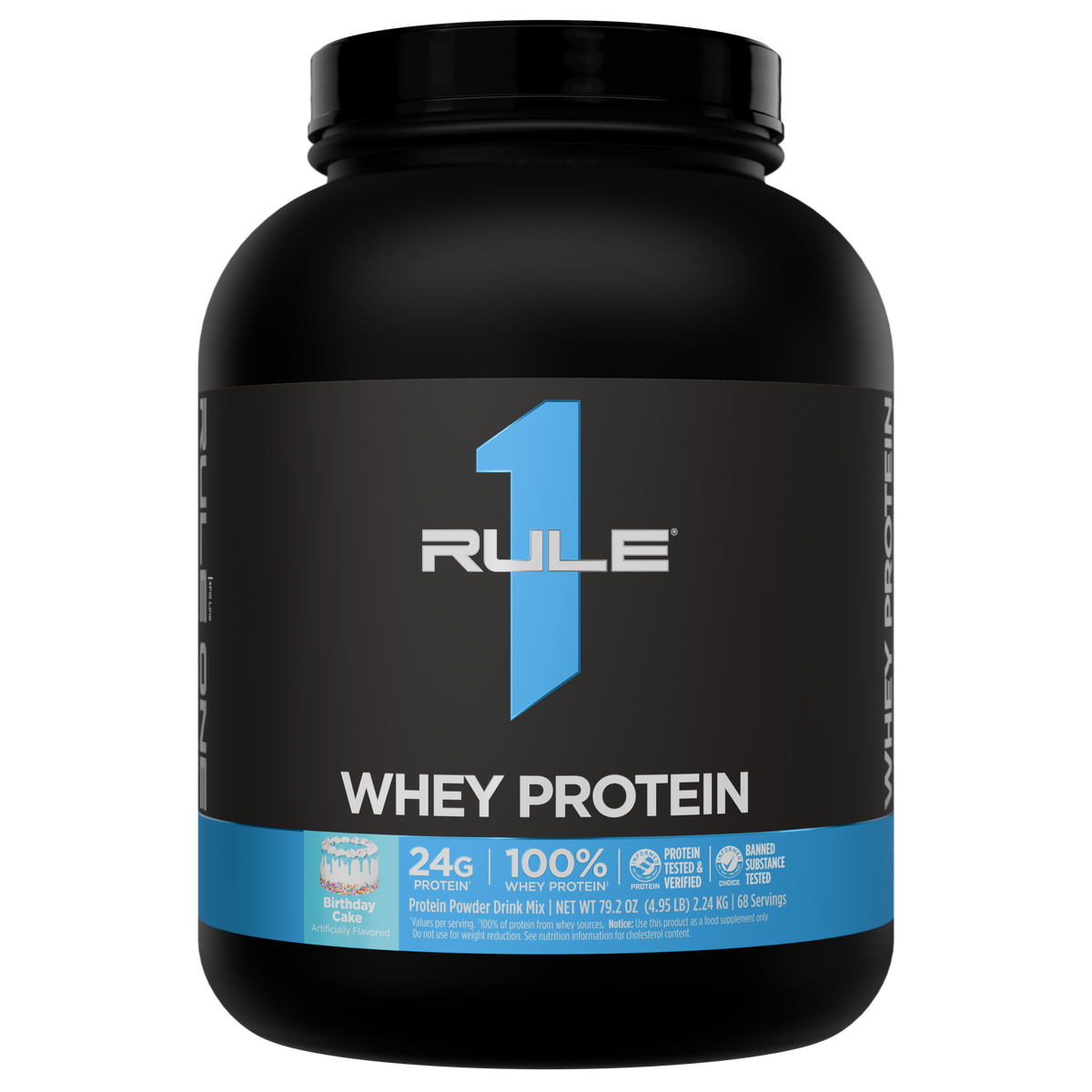 Rule 1 R1 Whey Blend - 5 lb - Birthday Cake