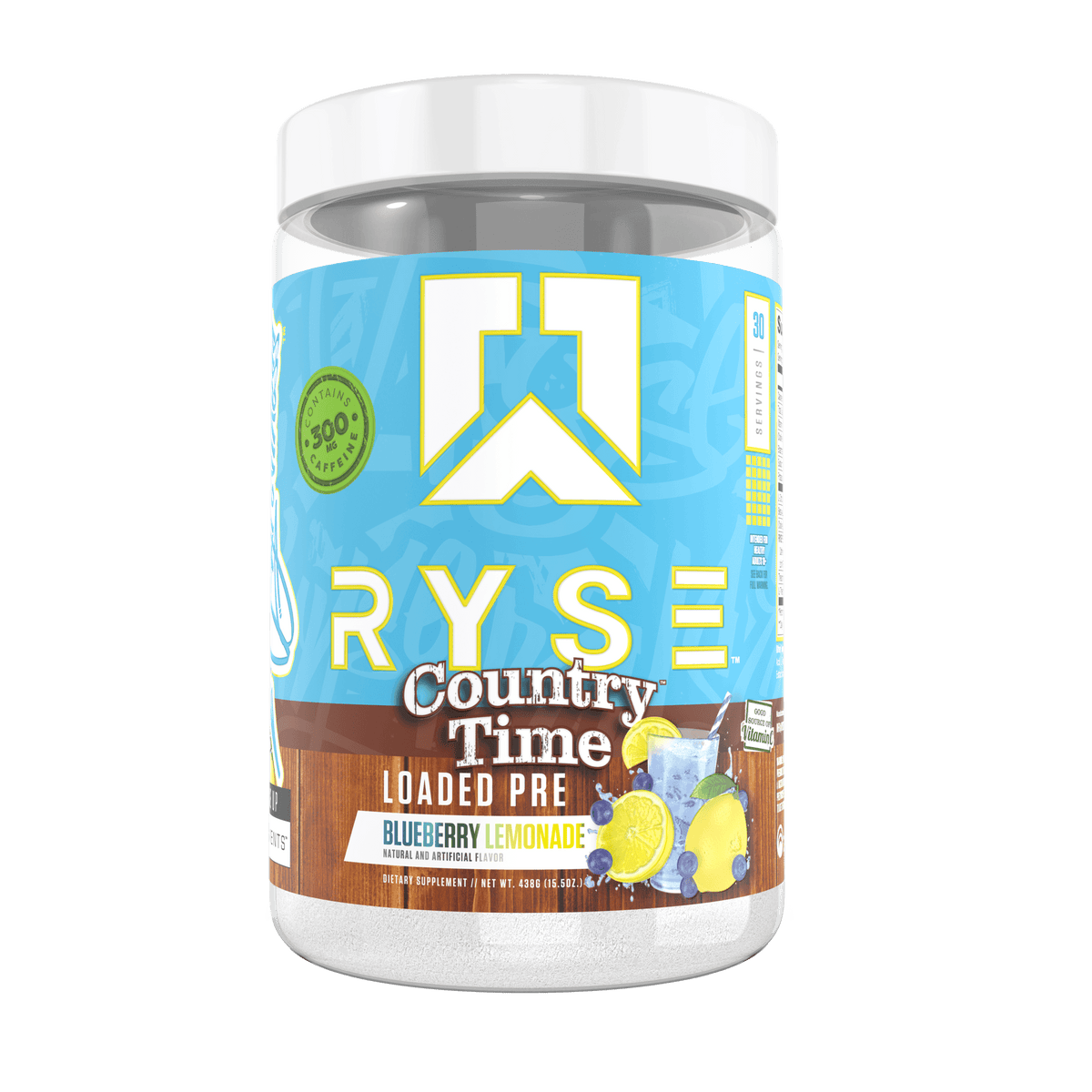RYSE Pre-Workout - Country Time Blueberry Lemonade