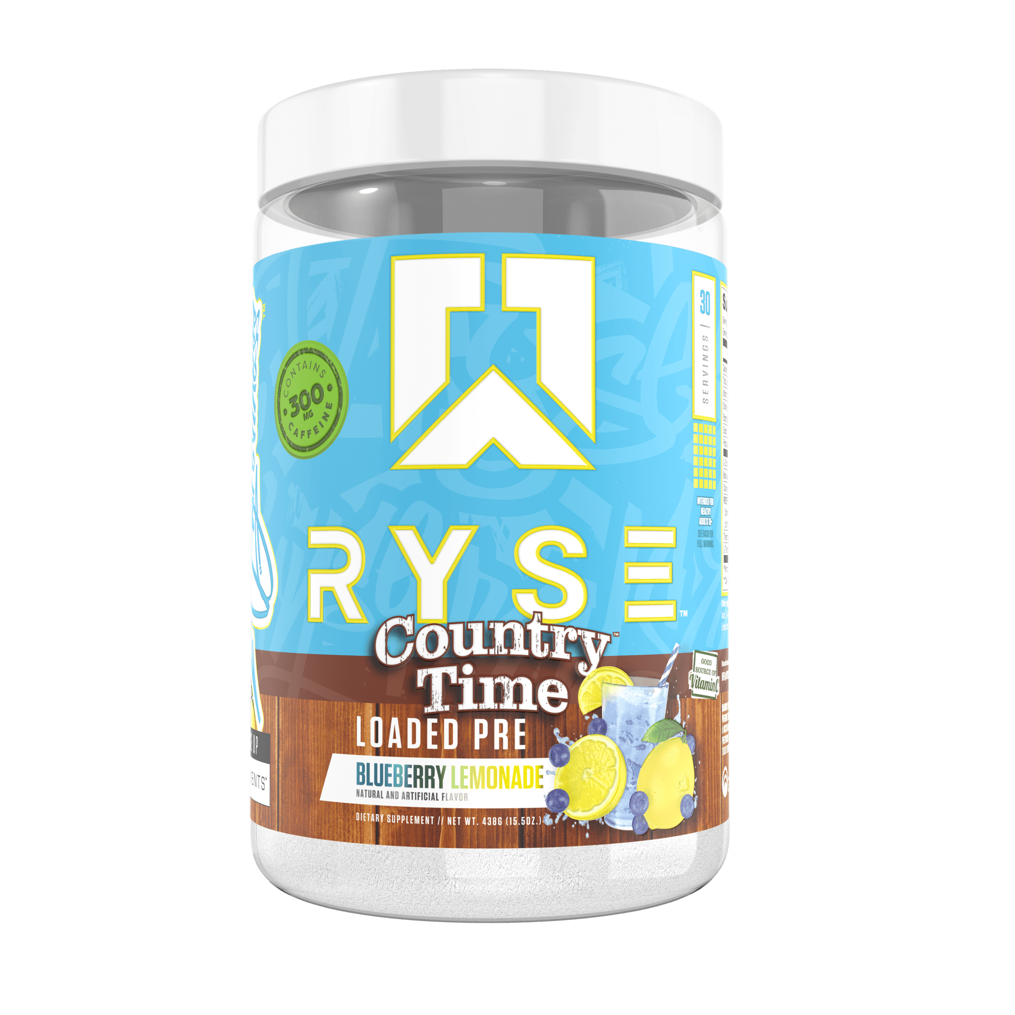 RYSE Pre-Workout - Country Time Blueberry Lemonade