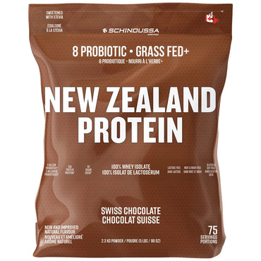 Schinoussa New Zealand Protein - 5 lb - Swiss Chocolate