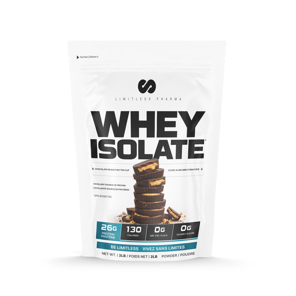 Limitless Pharma Whey Isolate 2 lb - Chocolate Peanut Butter Cup