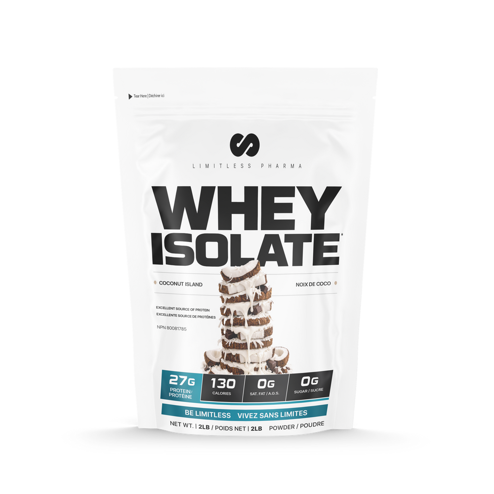 Limitless Pharma Whey Isolate 2 lb - Coconut Island