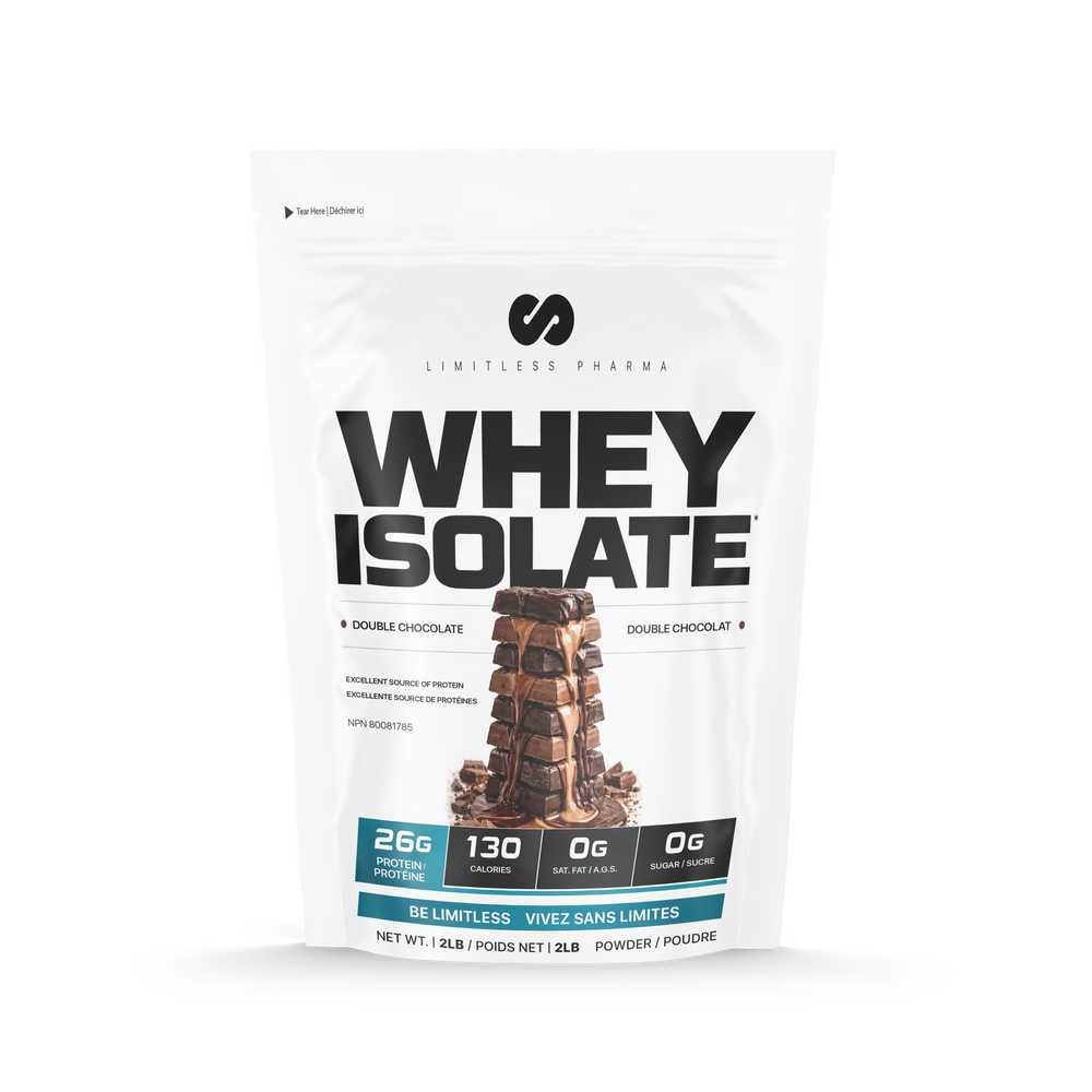 Limitless Pharma Whey Isolate 2 lb - Double Chocolate