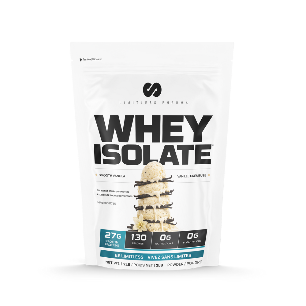 Limitless Pharma Whey Isolate 2 lb - Smooth Vanilla