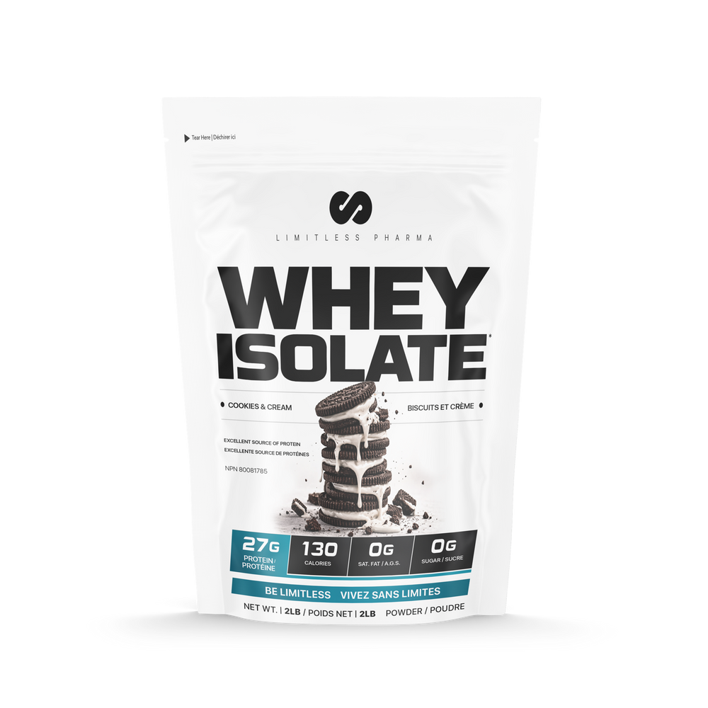 Limitless Pharma Whey Isolate 2 lb - Cookies n Cream