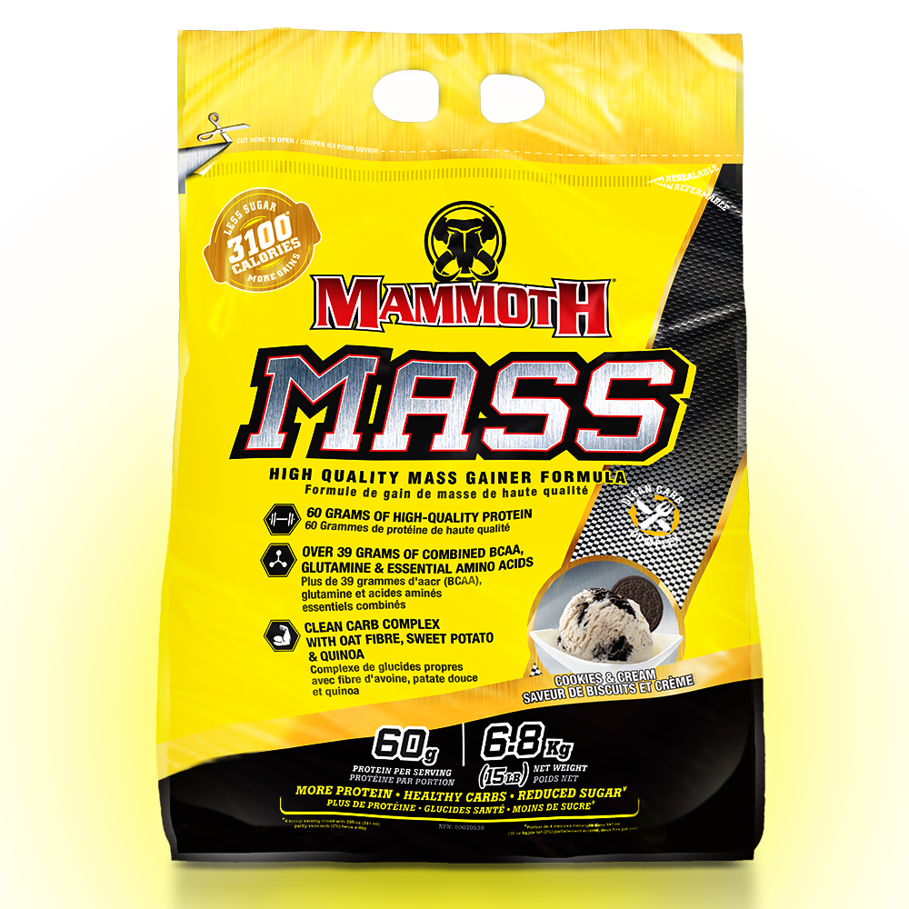 Mammoth Mass 15 lb - Cookies & Cream