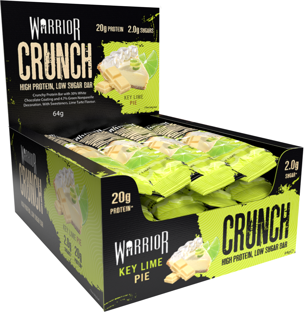 Warrior Crunch Key Lime Pie box