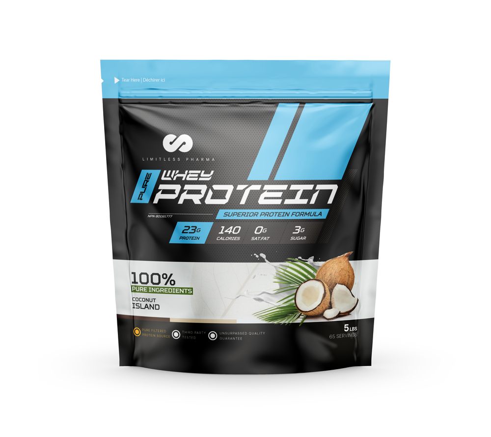 Limitless Pharma Whey Protein - Coconut Island