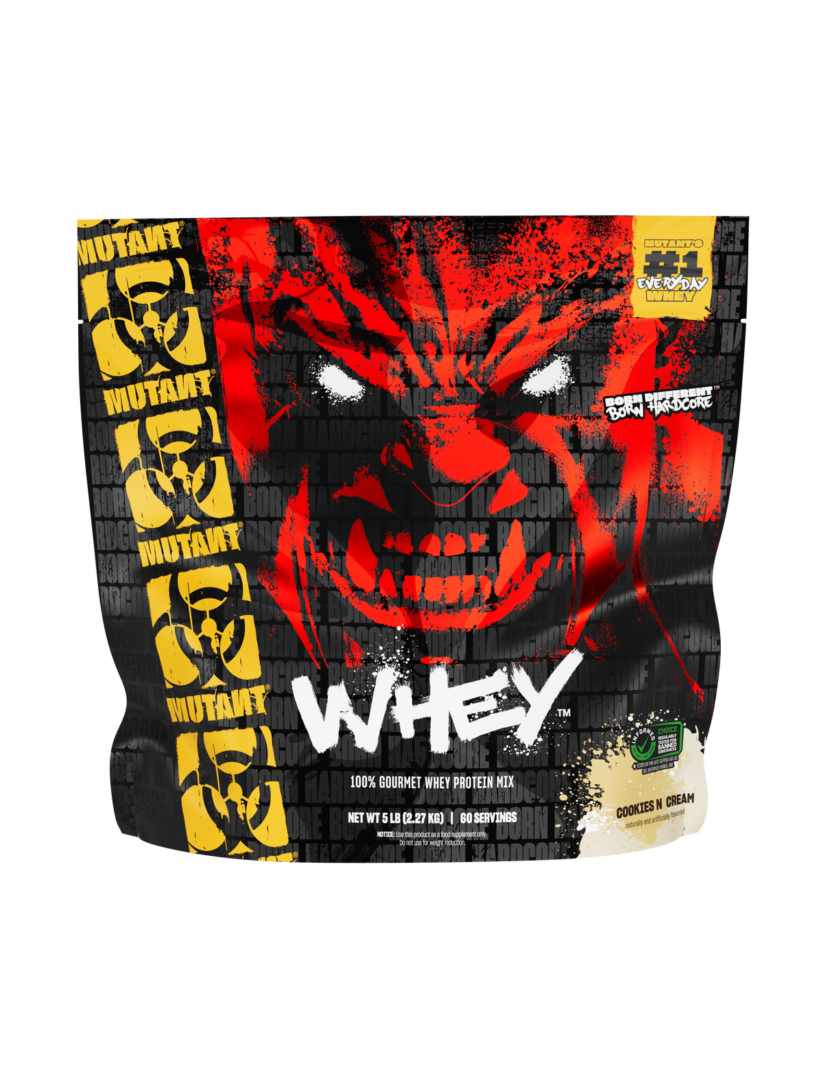 Mutant Whey 5 lb - Cookies N Cream