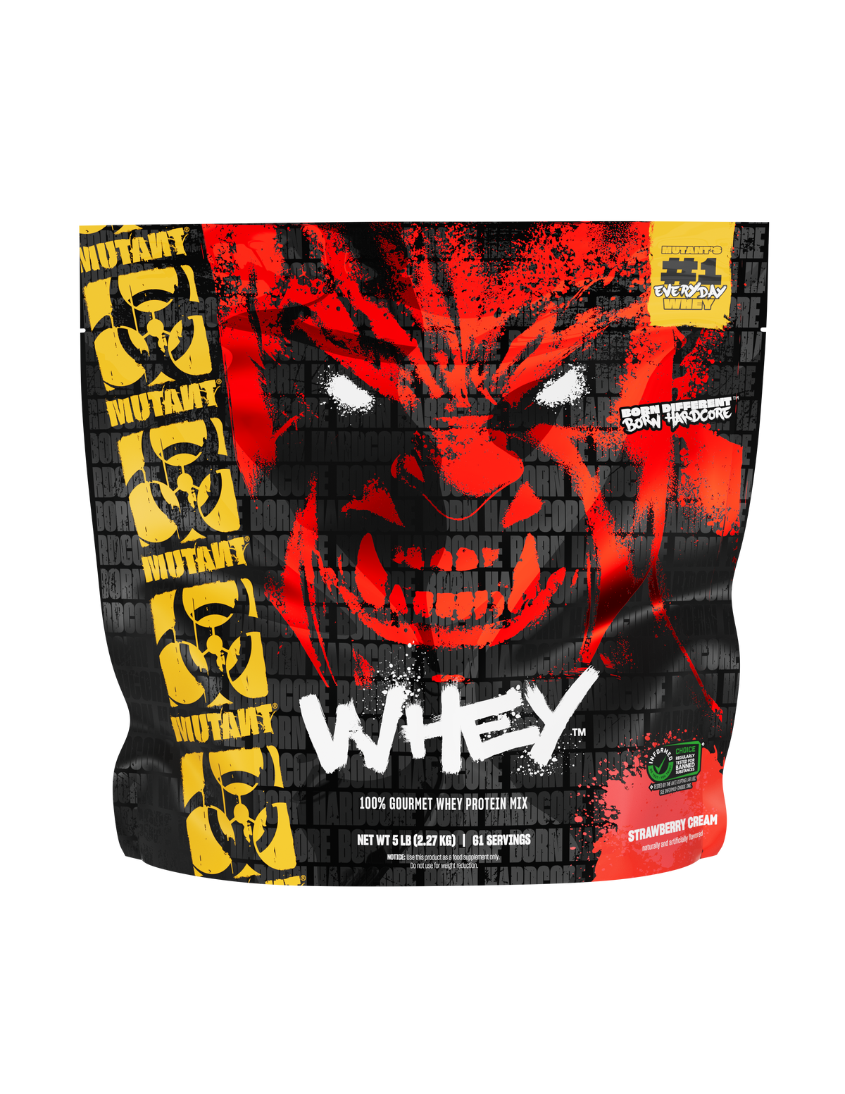 Mutant Whey 5 lb - Strawberry Cream