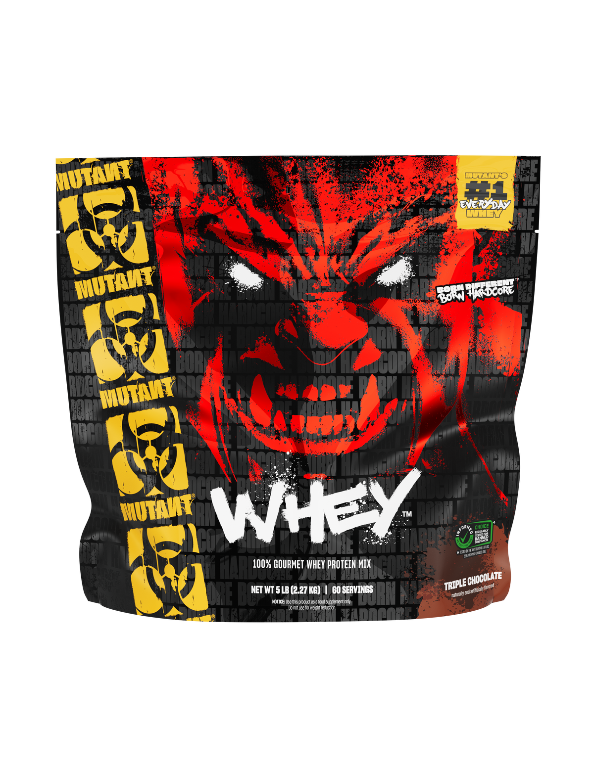 Mutant Whey 5 lb - Triple Chocolate