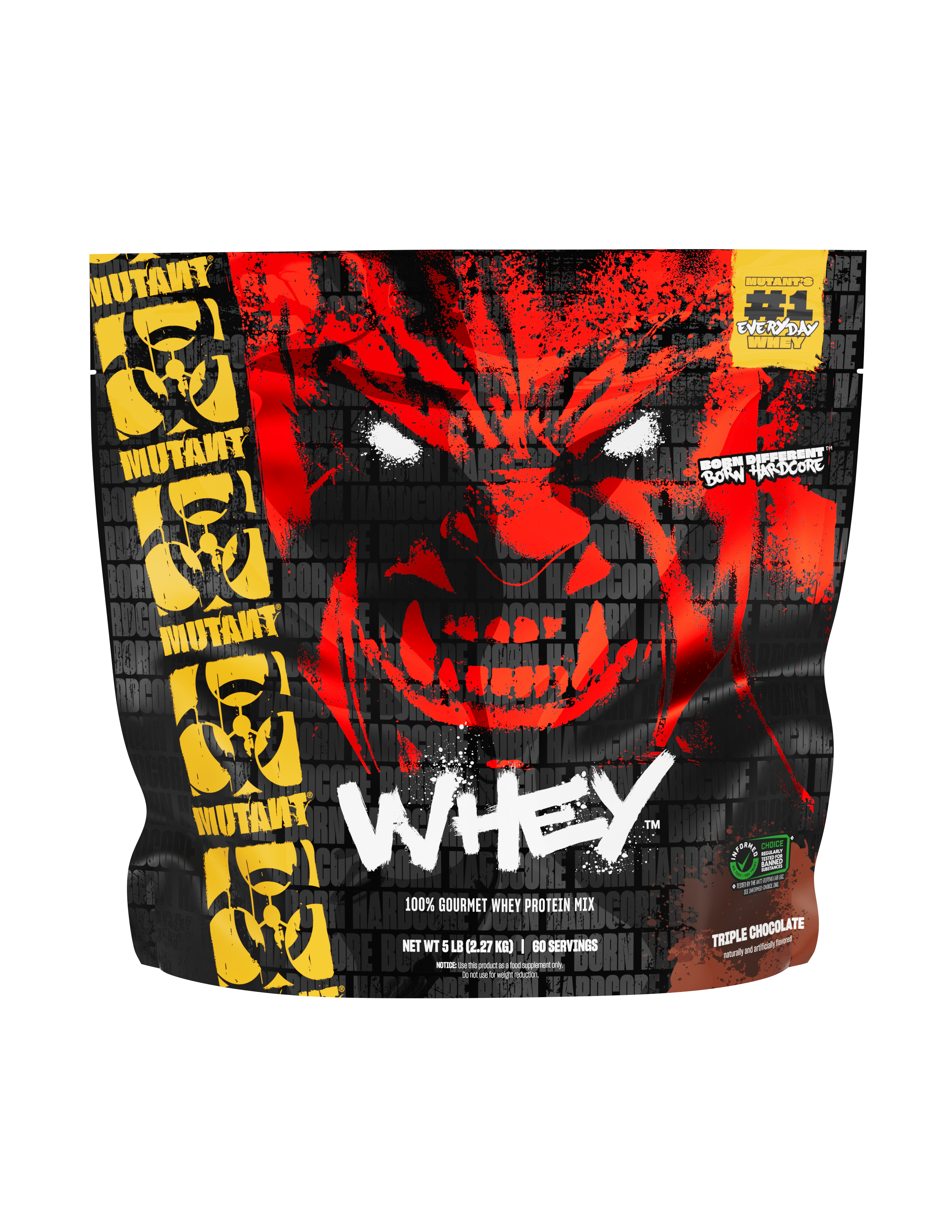Mutant Whey 5 lb - Triple Chocolate
