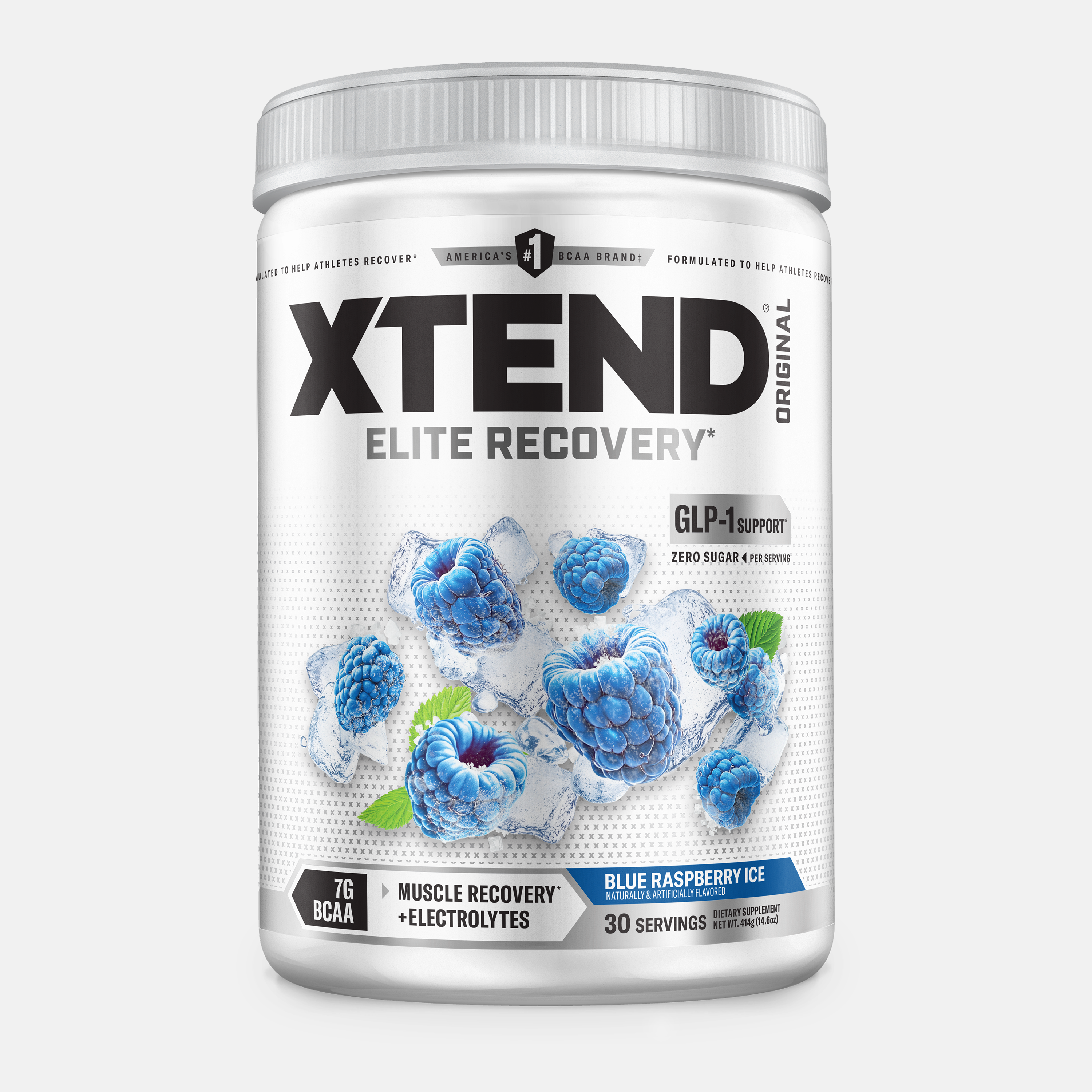 XTEND Original BCAA - 30 Servings - Blue Raspberry Ice